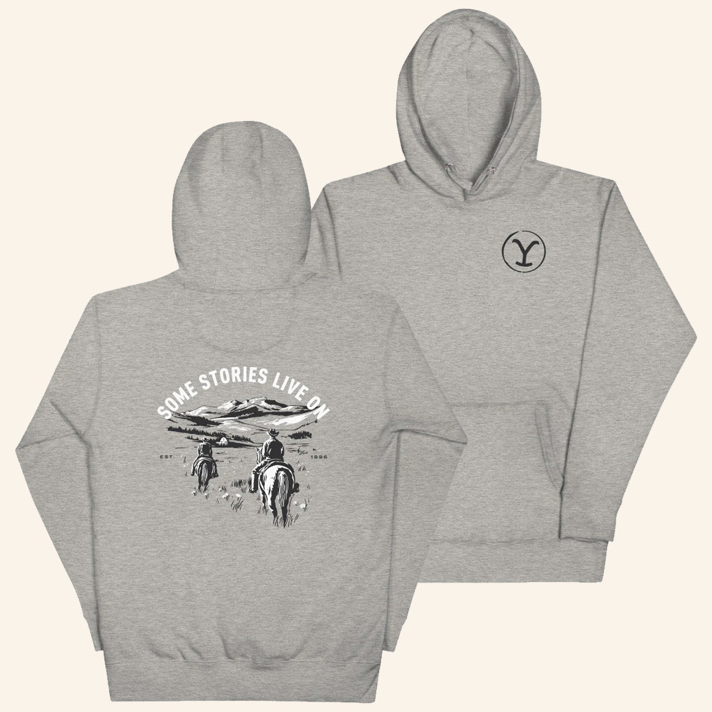 Yellowstone Merch Yellowstone Some Stories Live On Hoodie Gifts For Dad
