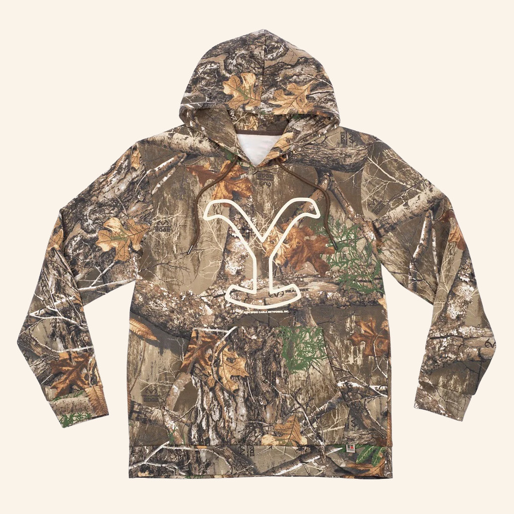 Yellowstone Merch Yellowstone x Realtree Camo Hoodie Great Gifts For Husband