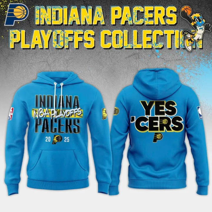 Yes Cers Indiana Pacers 2025 NBA Playoffs Hoodie Yes 'Cers Pacers Basketball Unique Gifts