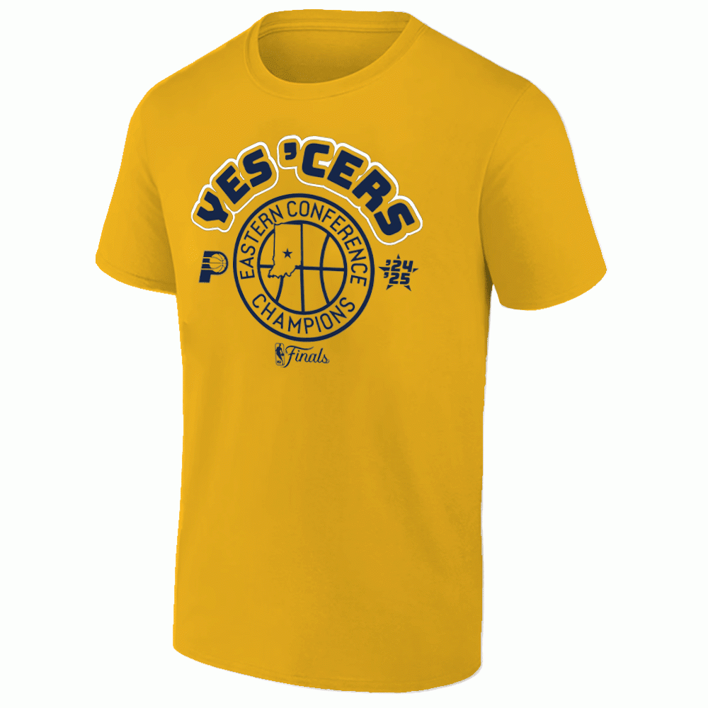 Yes Cers Indiana Pacers Eastern Conference Champions T-Shirt Final NBA 2025 Merch Gifts