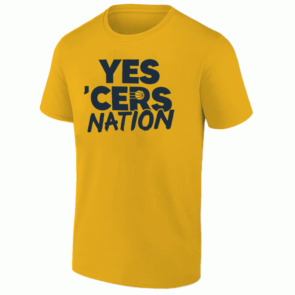 Yes Cers Nation Shirt Indiana Pacers Final NBA 2025 Merch Basketball Fan Gift Ideas