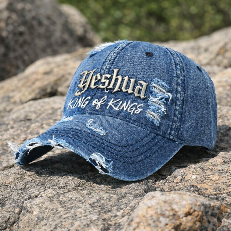 Yeshua King Of The King Hat In God We Trust Baseball Cap Christian Gift Ideas