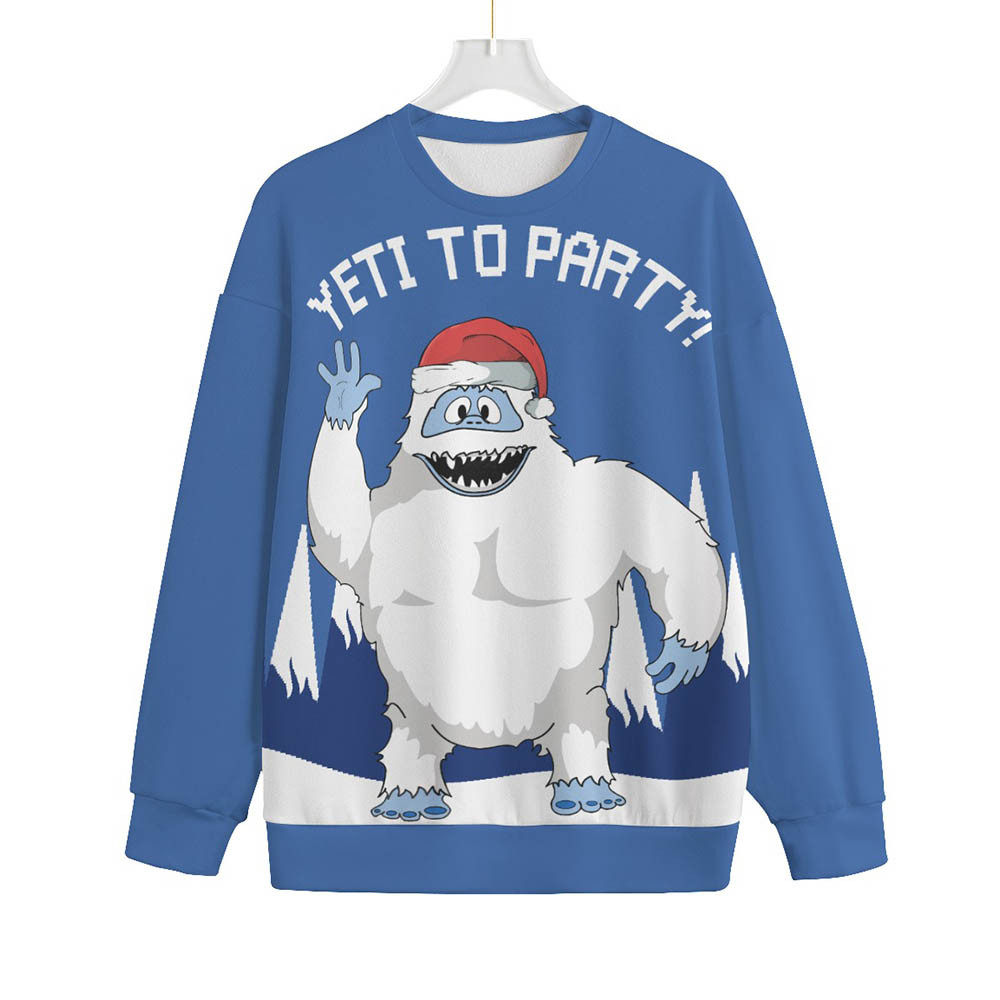 Yeti To Party Plus Size Ugly Christmas Sweater Holiday Merch That Makes a Perfect Christmas Gift