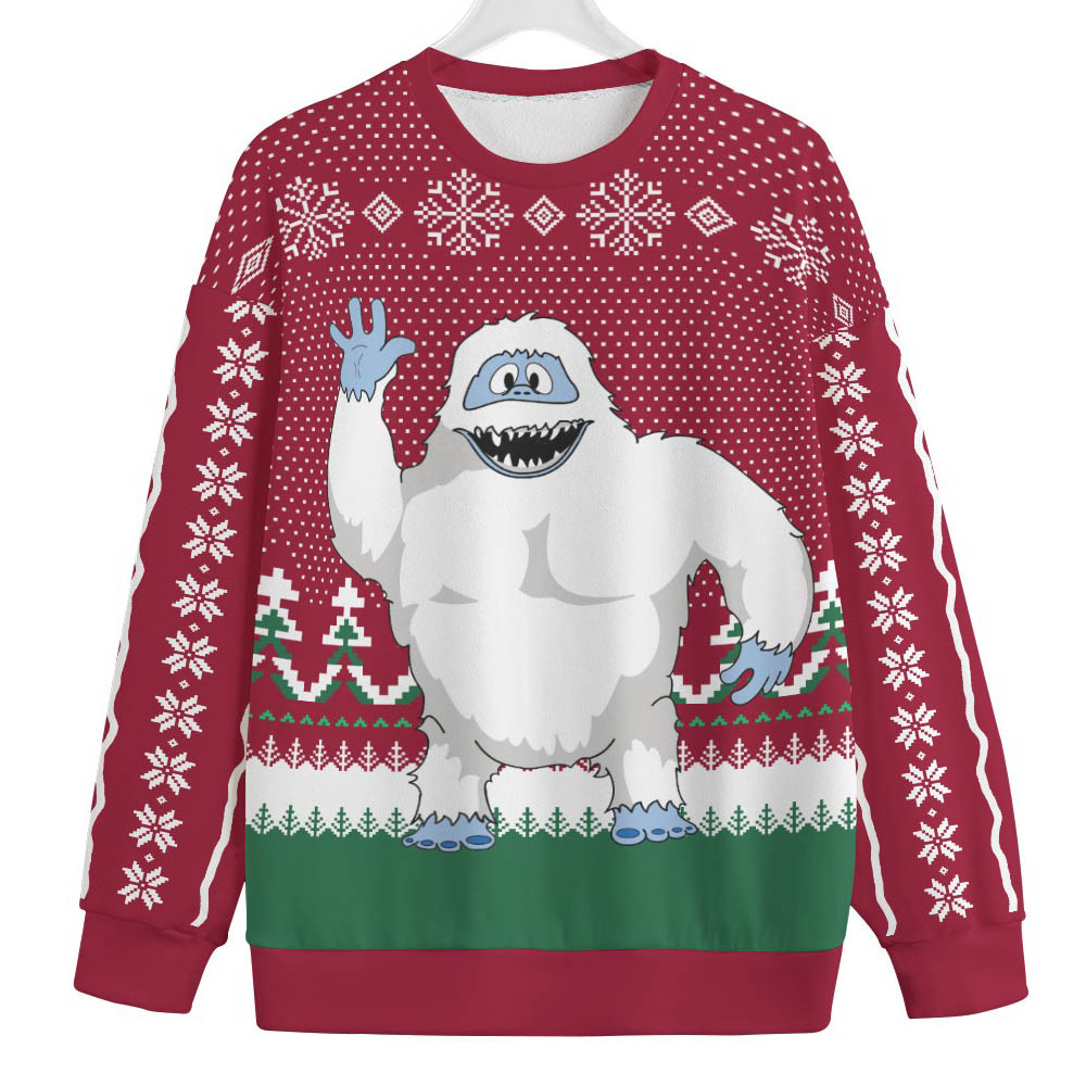 Yeti Womens Plus Size Christmas Sweater Custom Christmas Sweatshirt for Family Matching