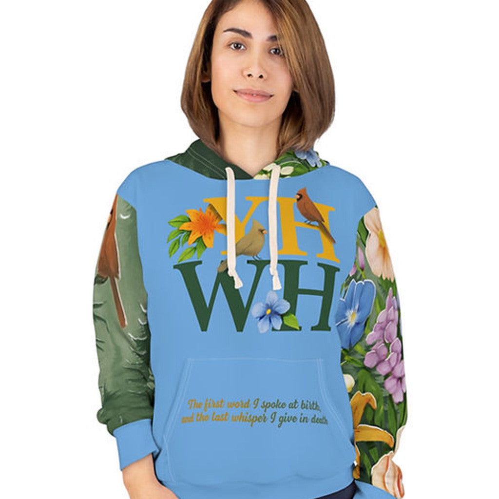 YHWH Floral Hoodie Best Gifts For Mom YHWH Floral Hoodie Best Gifts For Mom