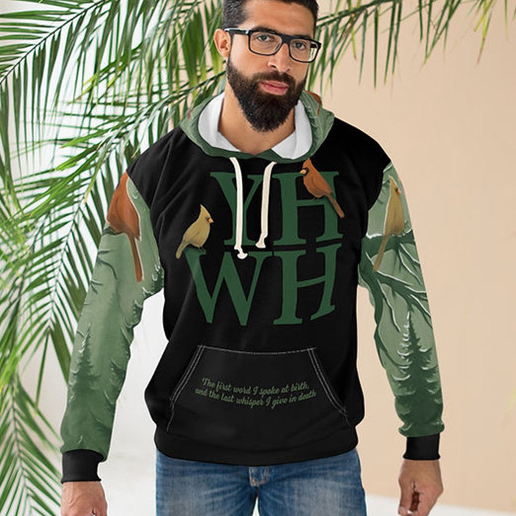 YHWH Forest Hoodie Present For Husband YHWH Forest Hoodie Present For Husband