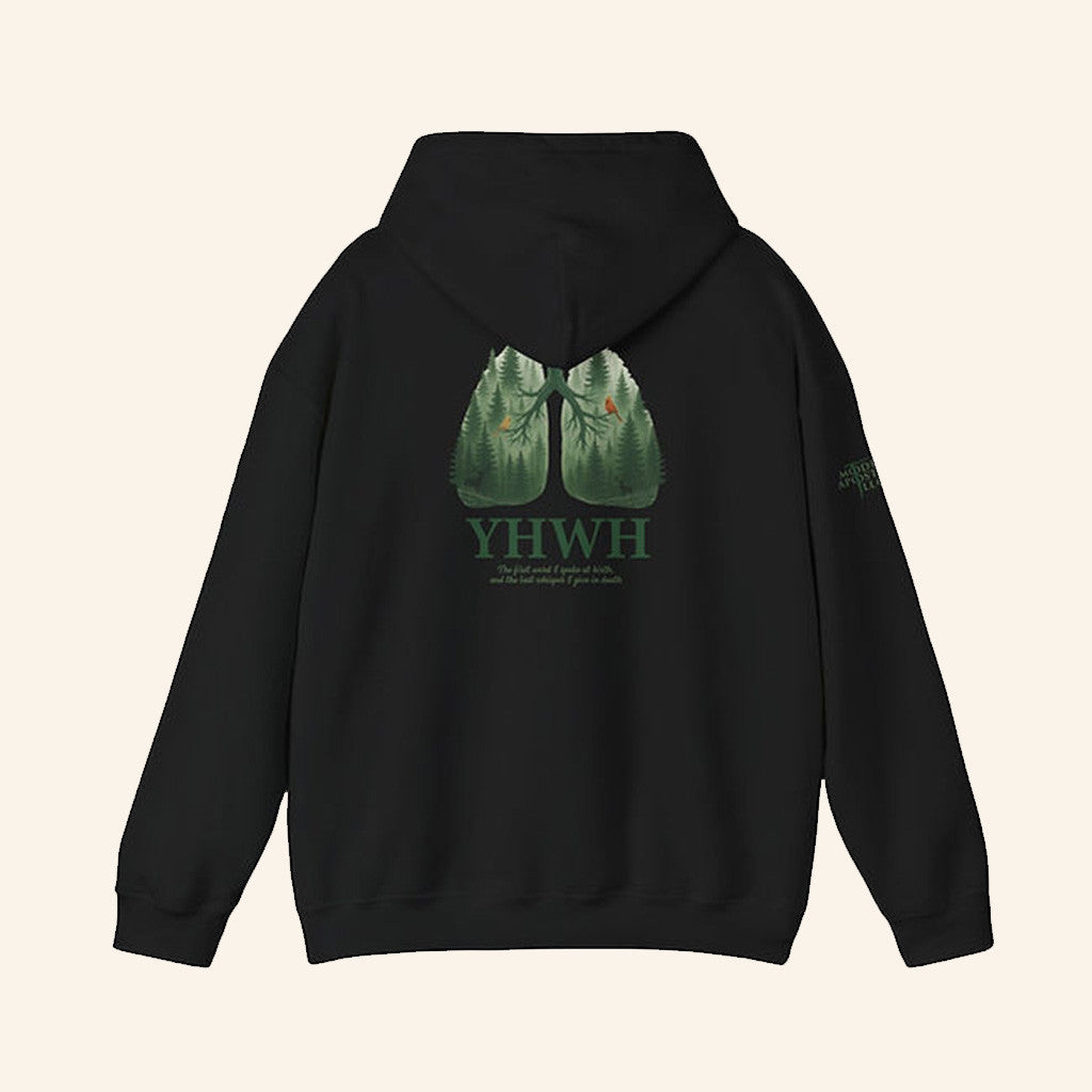 YHWH Forest Lungs Hoodie Gifts For Best Friends YHWH Forest Lungs Hoodie Gifts For Best Friends