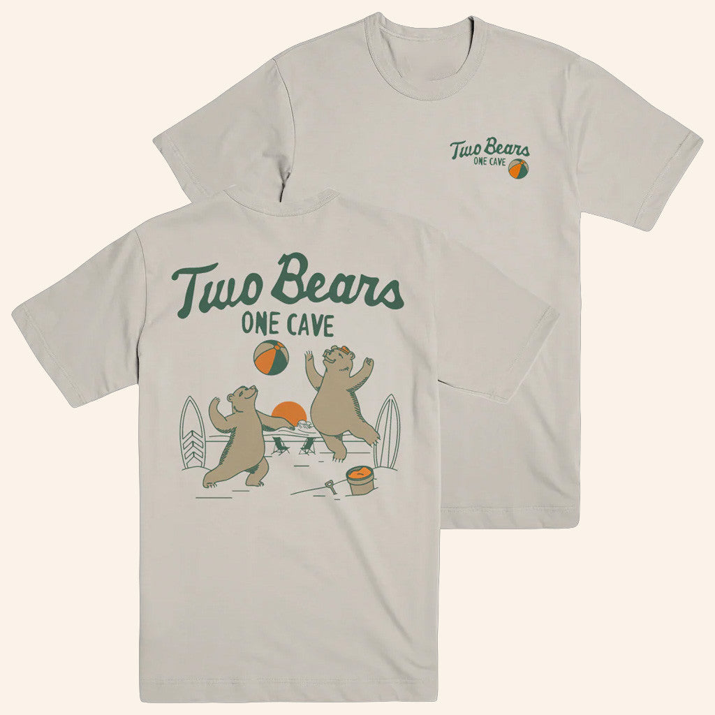 Ymh Studios Merch 2 Bears 1 Beach T-Shirt Gifts For Dudes