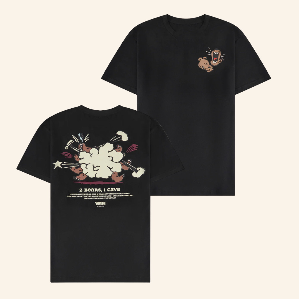 YMH Studios Merch 2 Bears Brawl T-Shirt Christmas Gift Ideas For Boyfriend