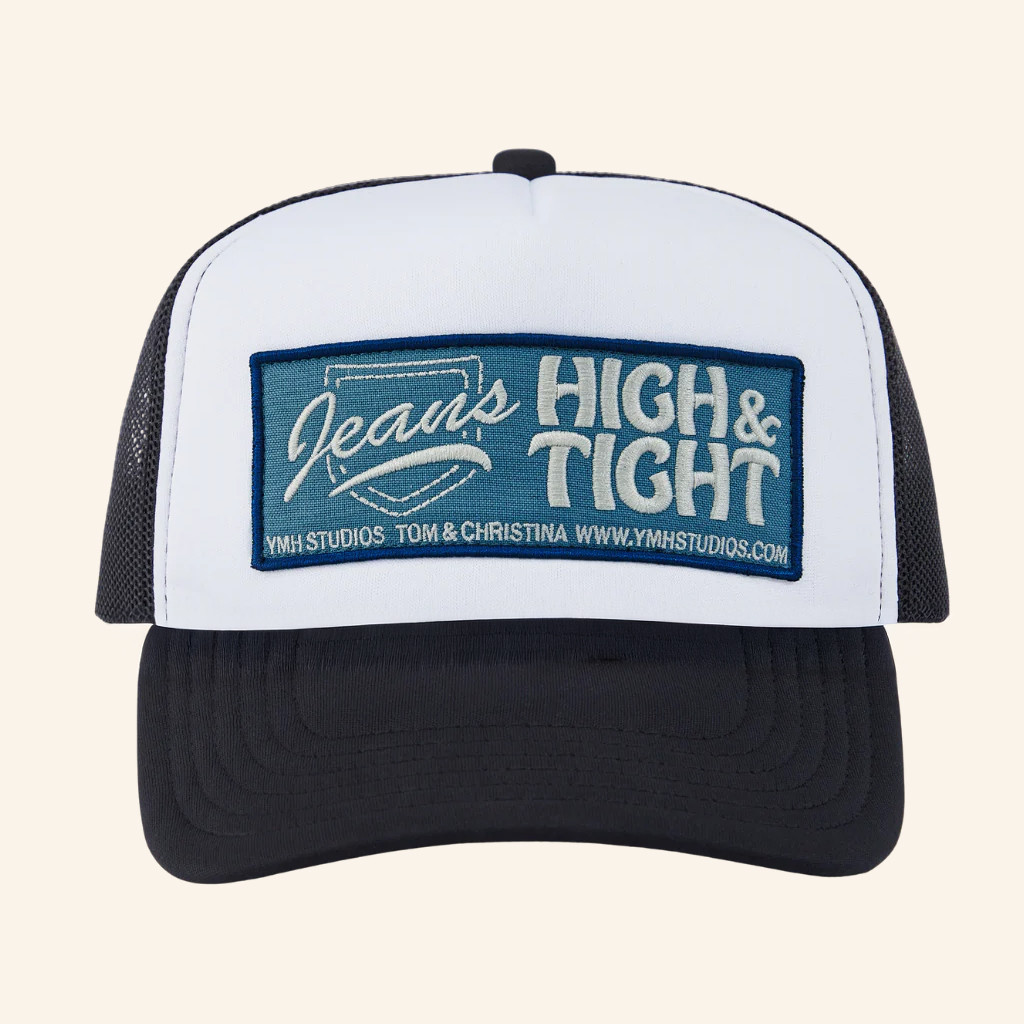 YMH Studios Merch Jeans High And Tight Trucker Hat Embroidered Present For Him