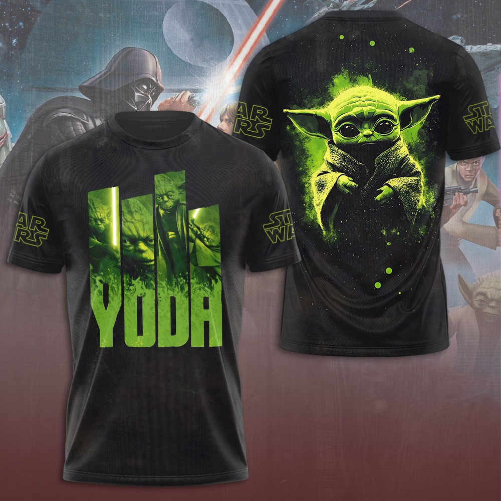 Yoda Star Wars T-Shirt Unique Gift Ideas For Star Wars Fan Lovers