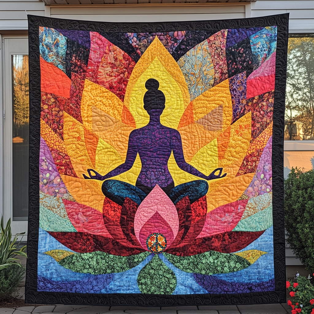 Yoga Spirit King Size Blanket Christmas Presents For Yoga Teachers