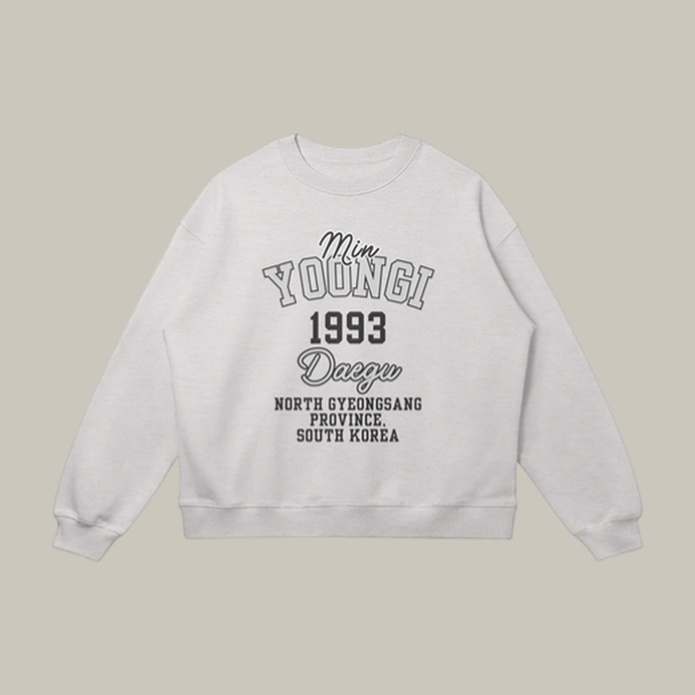 Yoongi BTS Arirang Sweatshirt BTS World Tour Arirang Apparel Gift Idea For Huge Fans