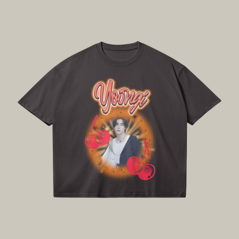 Yoongi Suga Portrait T-Shirt BTS 2026 Comeback Merch Present For Suga Lovers