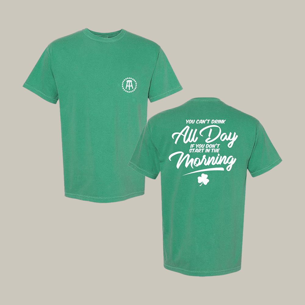 You Can't Drink All Day Barstool Sports T-Shirt St Patrick's Day Clothes Barstool Sports Gift