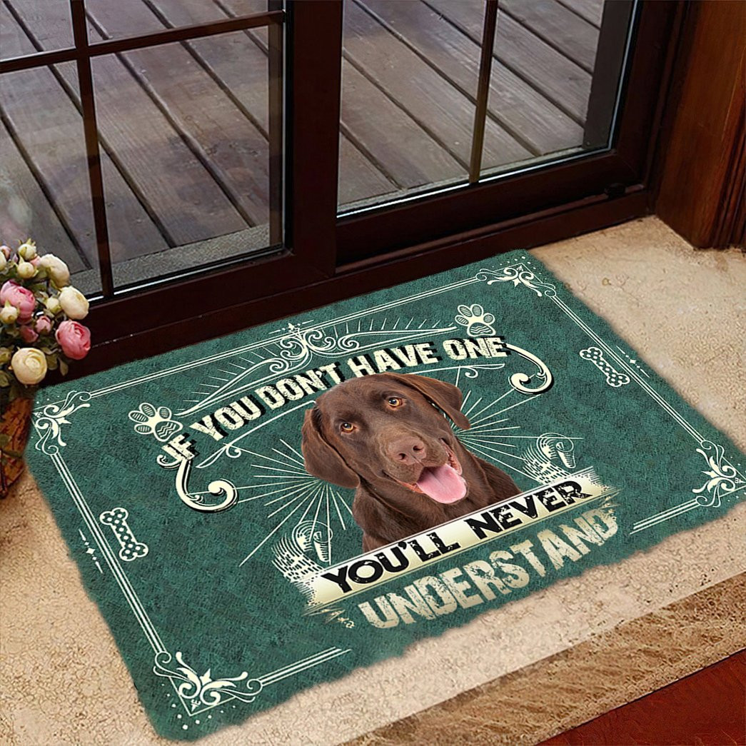 You Don'T Have One Chocolate Labrador Retriever Doormat Entryway Decor Gifts For Pet Lovers