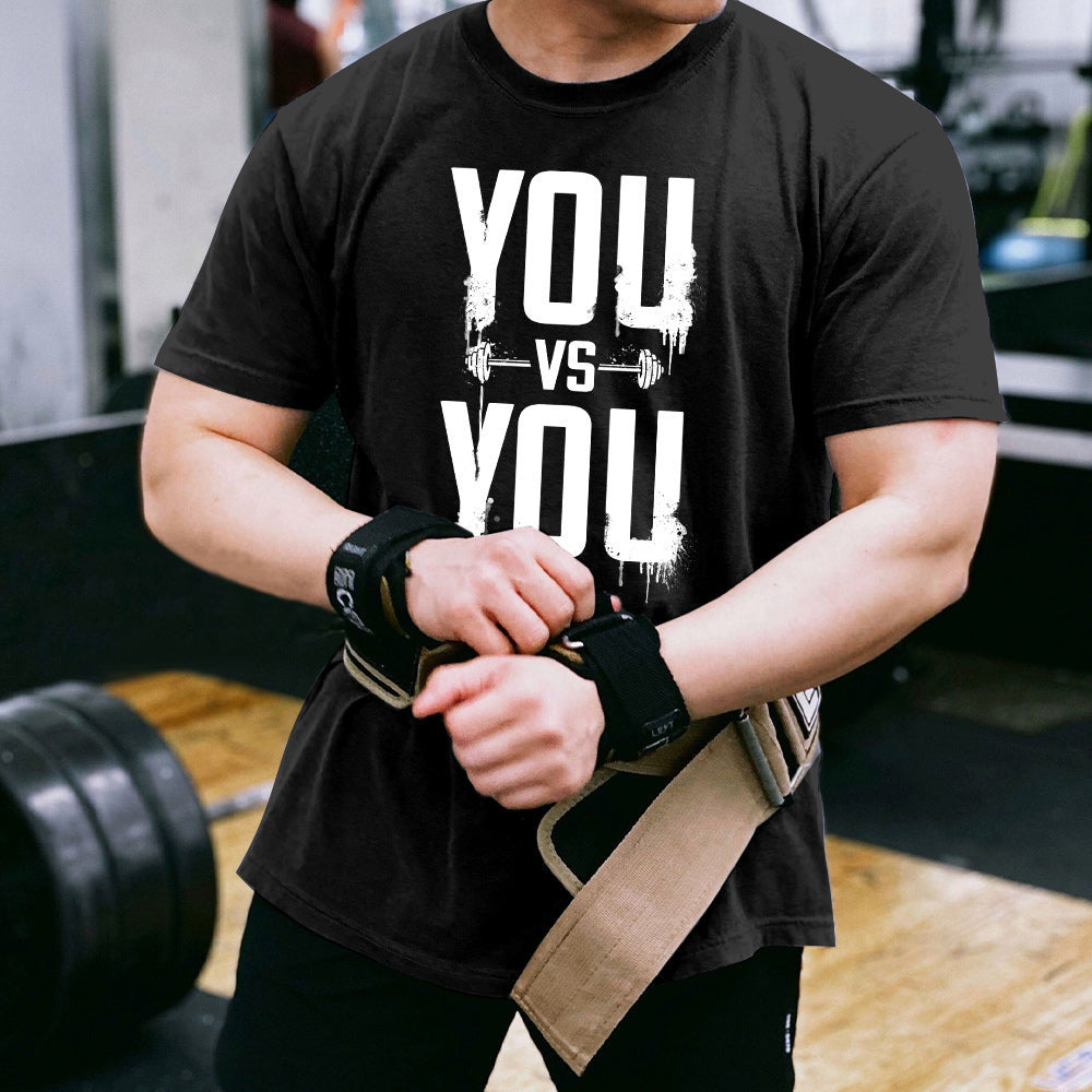 You Vs You Shirt Funny Weightlifting T-Shirts Gifts For Workout Enthusiasts You Vs You Shirt Funny Weightlifting T-Shirts Gifts For Workout Enthusiasts