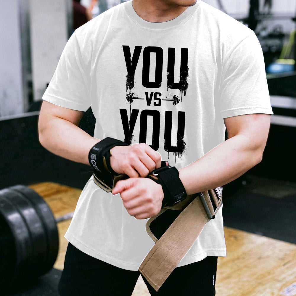 You Vs You Shirt Funny Weightlifting T-Shirts Gifts For Workout Enthusiasts You Vs You Shirt Funny Weightlifting T-Shirts Gifts For Workout Enthusiasts