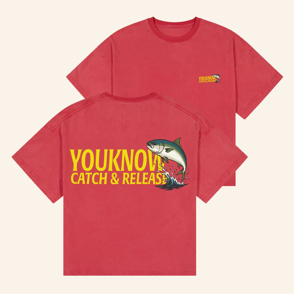 YouKnow Clothing Merch Catch And Release T-Shirt Gift Ideas For Wife