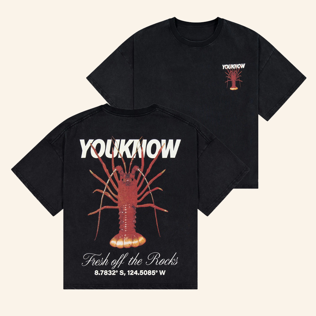 YouKnow Clothing Merch Fresh Off The Rocks Wash T-Shirt Gift Ideas For Friends YouKnow Clothing Merch Fresh Off The Rocks Wash T-Shirt Gift Ideas For Friends