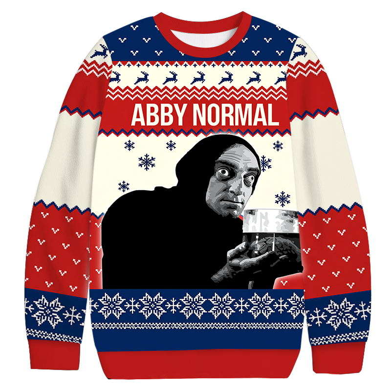 Young Frankenstein Christmas Ugly Sweatshirt Funny Christmas Holiday Sweater Gift Ideas