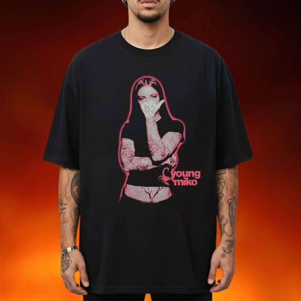 Young Miko Merch De Puerto Rico Young Miko Photo T-Shirt Gifts For Music Fans Young Miko Merch De Puerto Rico Young Miko Photo T-Shirt Gifts For Music Fans