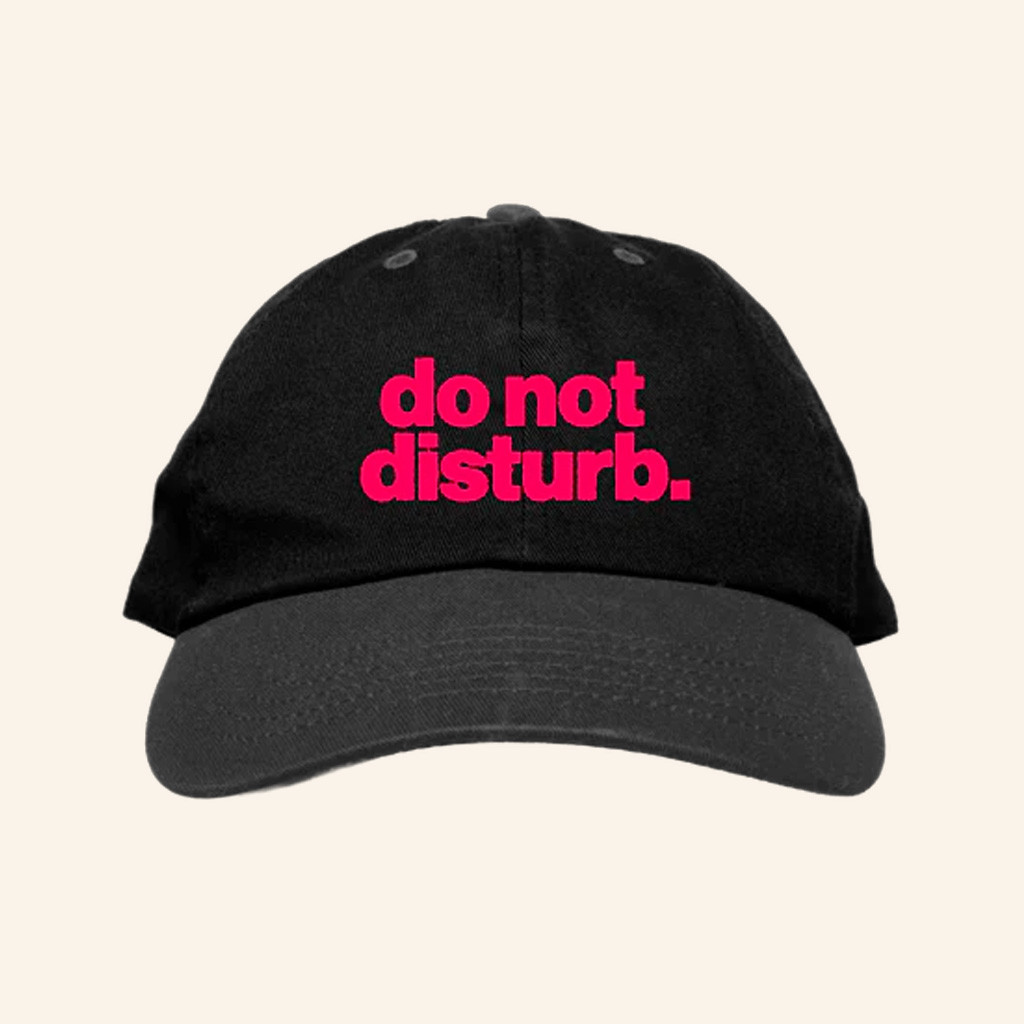 Young Miko Merch Embroidered Do Not Disturb Hat Christmas Gifts For Sister Young Miko Merch Embroidered Do Not Disturb Hat Christmas Gifts For Sister