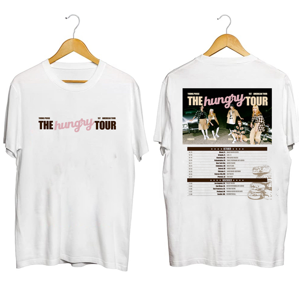 Young Posse The Hungry Tour Shirt Young Posse Merch Gift Ideas For Girlfriend