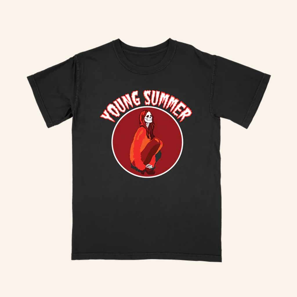 Young Summer Merch Skelly Skeleton Black T-Shirt Halloween Gifts Ideas For Him Young Summer Merch Skelly Skeleton Black T-Shirt Halloween Gifts Ideas For Him