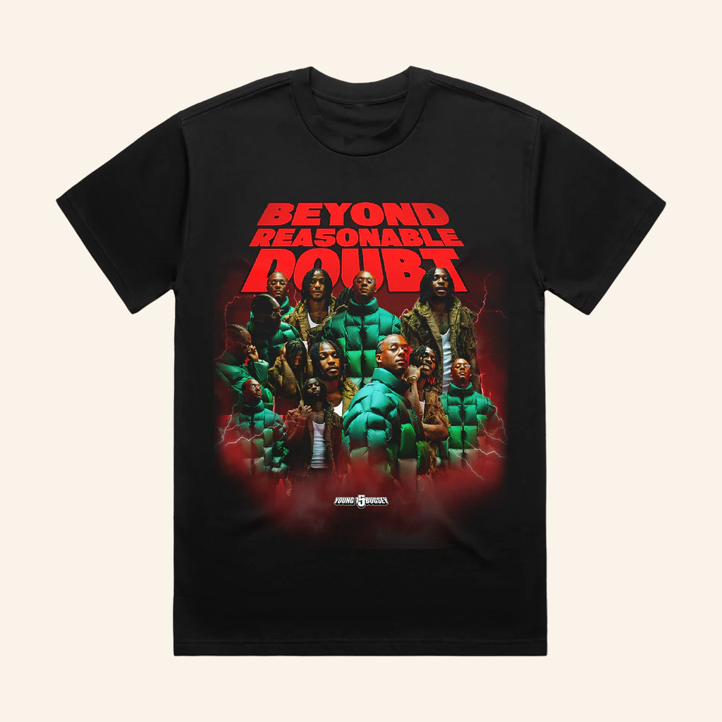 Young T And Bugsey Merch Beyond Reasonable Doubt T-Shirt Xmas Gifts For Hip Hop Fans