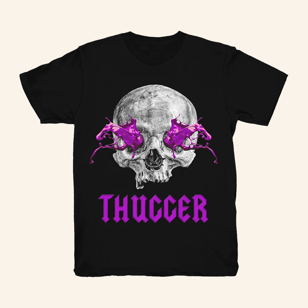 Young Thug Merch Skull Thugger T-Shirt Christmas Gift Ideas For Fan Young Thug Merch Skull Thugger T-Shirt Christmas Gift Ideas For Fan