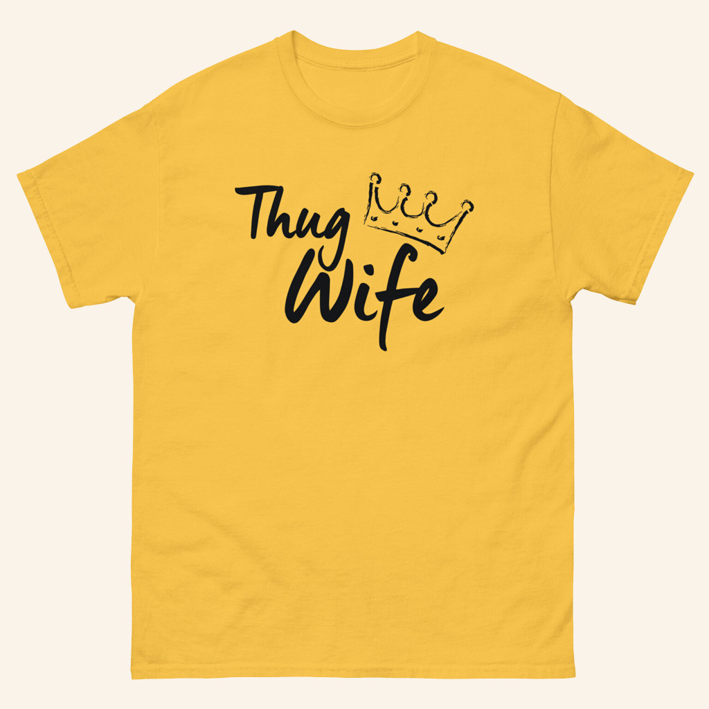 Young Thug Merch Thug Wife T-Shirt Christmas Presents For Girlfriend Young Thug Merch Thug Wife T-Shirt Christmas Presents For Girlfriend