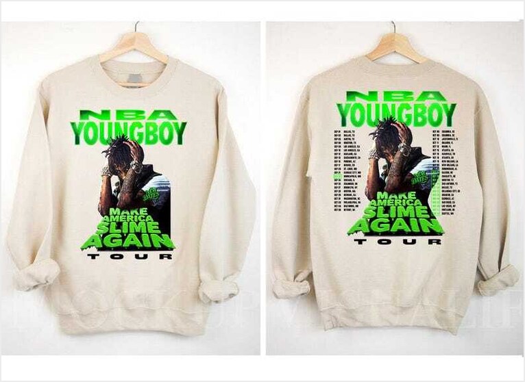 Youngboy Masa 2025 Tour Sweatshirt Gifts For Sister Merch Apparel