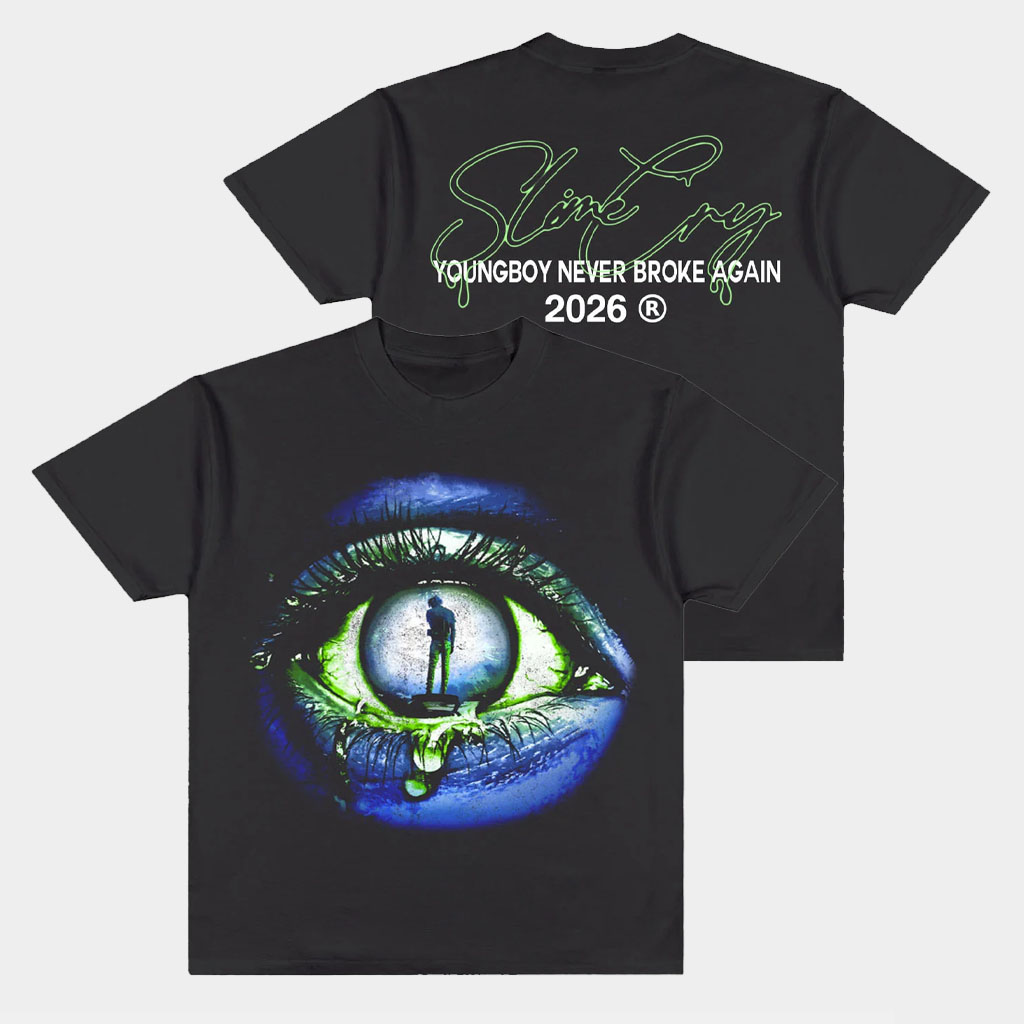 Youngboy Merch Slime Cry Eye T-Shirt 2026 Best Gifts For Rap Lovers-1