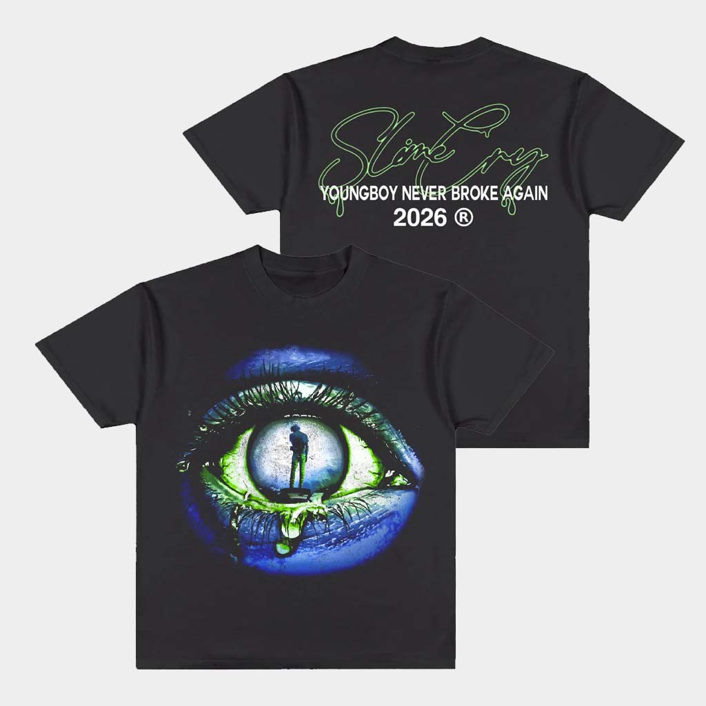 YoungBoy NBA Merch Slime Cry Eye T-Shirt YoungBoy Never Broke Again Shirt Gift For Rapper Fans