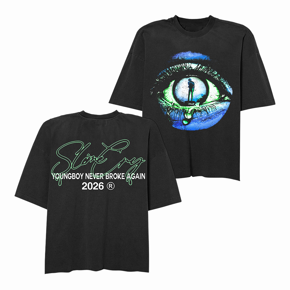 YoungBoy Never Broke Again Merch Slime Cry Eye T-Shirt Music Lover Gift Ideas