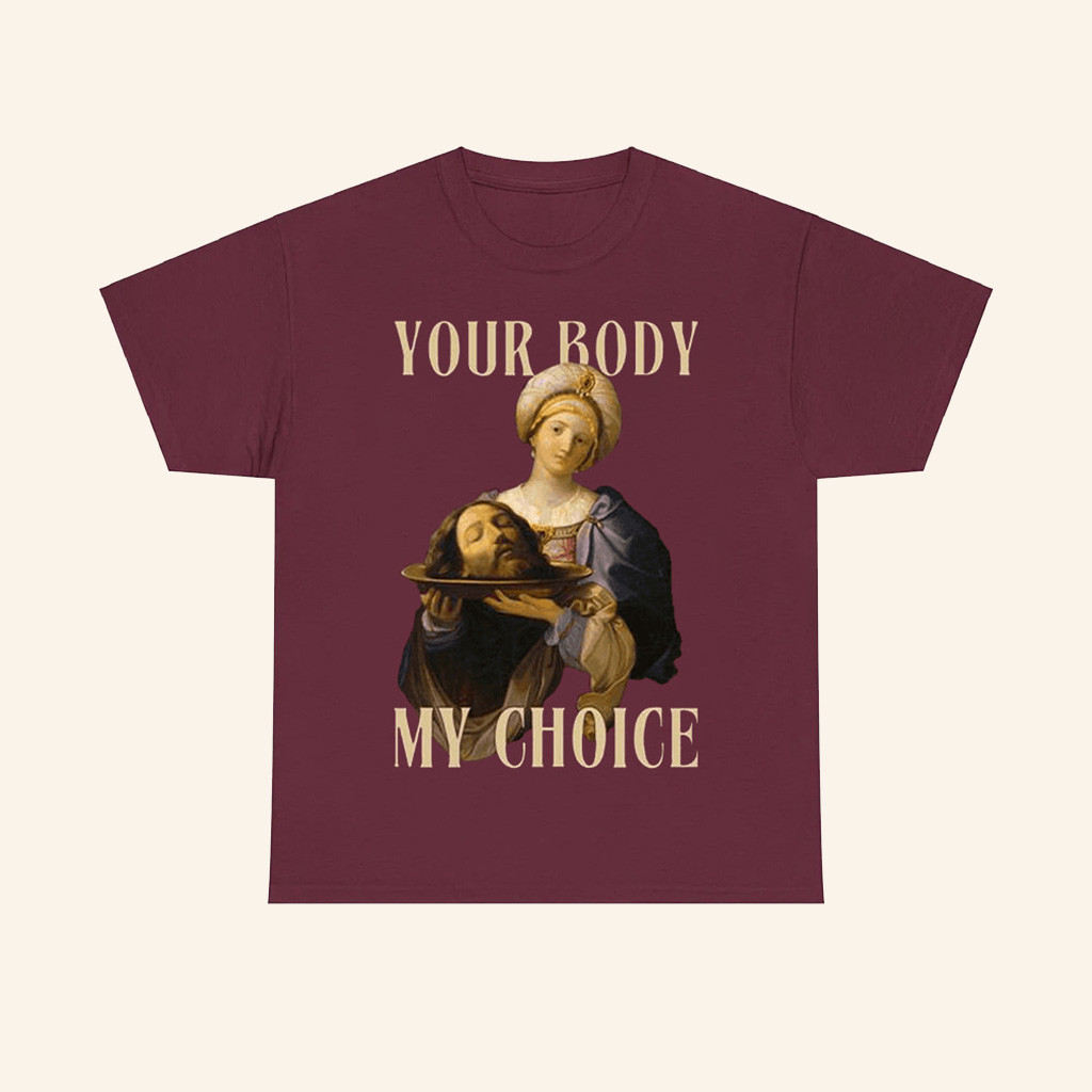 Your Body My Choice Shirt Charlie Kirk Shirt Charlie Kirk Merch Patriotic Gifts For Wife