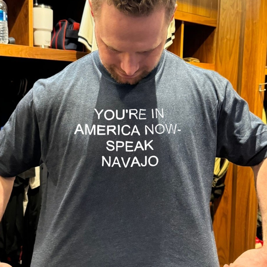 You're In America Now Speak Navajo Shirt Gift Ideas For Husband You're In America Now Speak Navajo Shirt Gift Ideas For Husband