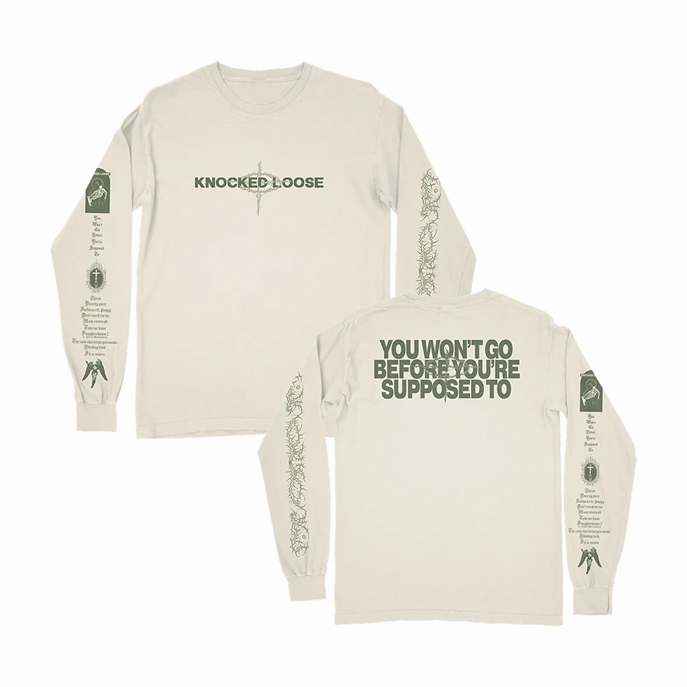 You're Supposed To Knocked Loose Long Sleeve Shirt Knocked Loose Apparel Gift For Music Fans