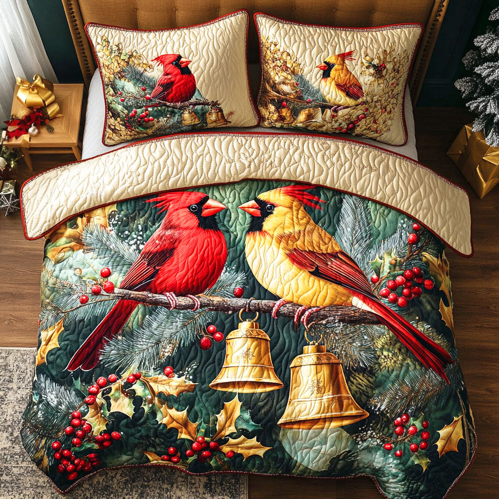 Yuletide Dream Quilted Bedding Set Xmas Duvet Sets Xmas Gifts