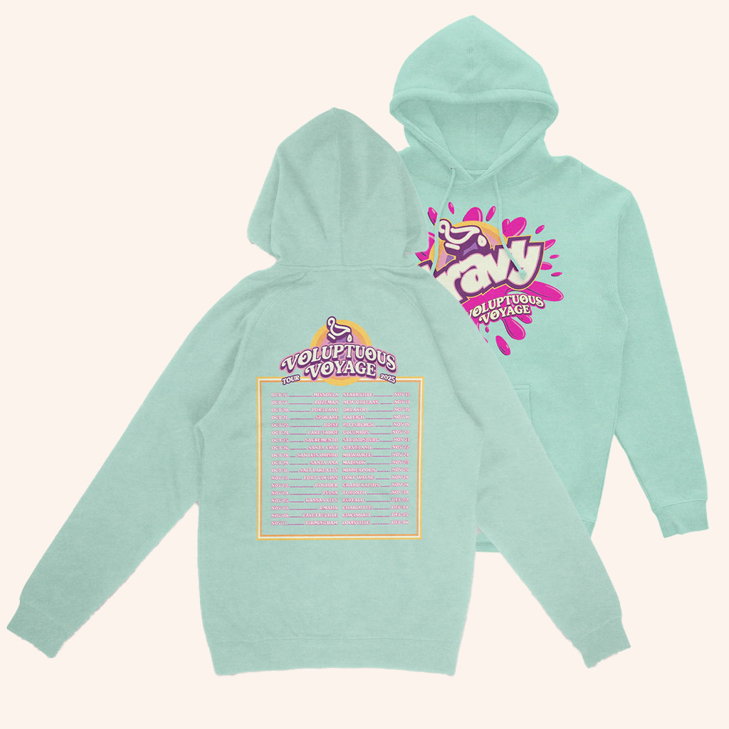 Yung Gravy Merch Juicy Hoodie Voluptuous Voyage Tour 2025 Hoodie Gift Ideas For Rap Lovers