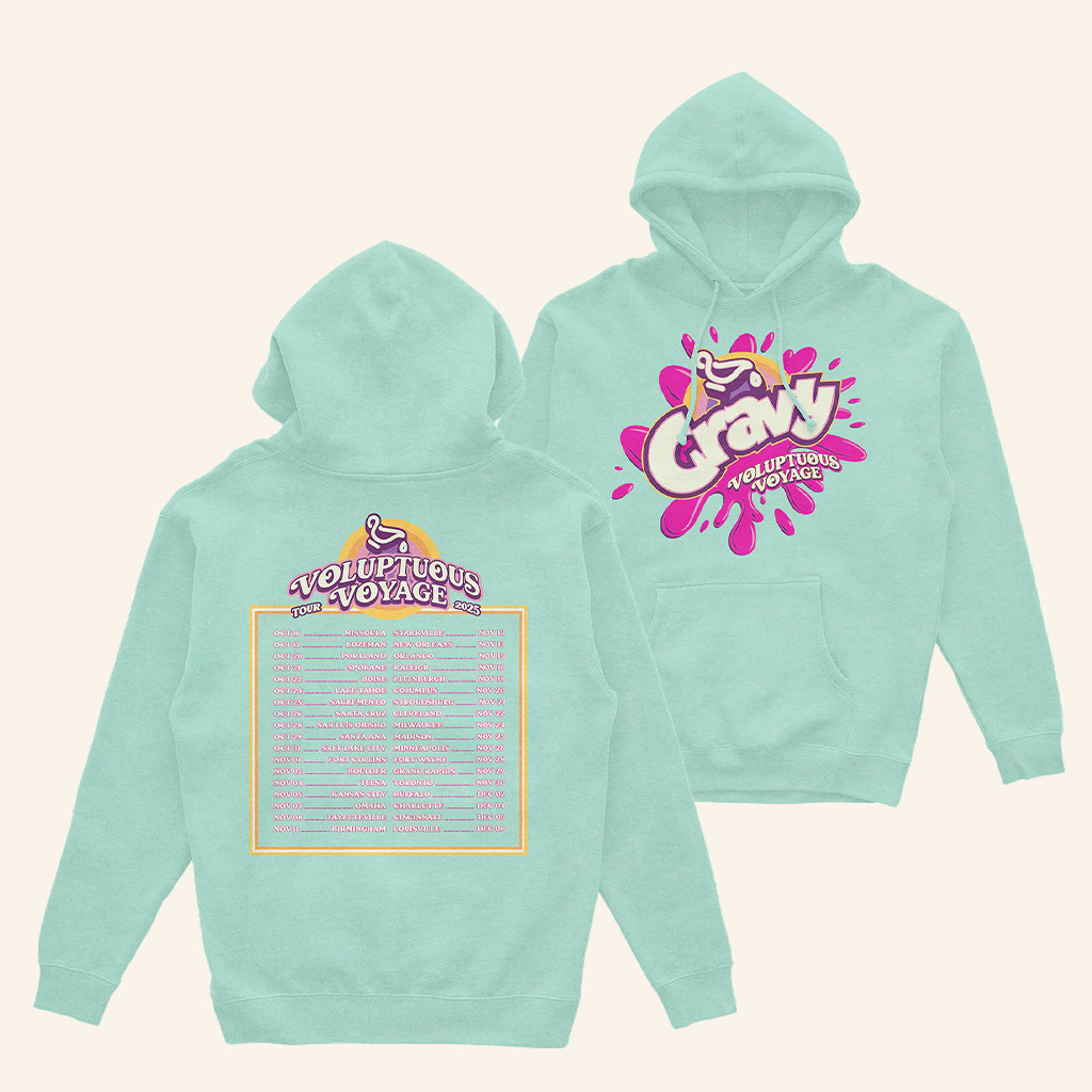 Yung Gravy Merch Juicy Hoodie Voluptuous Voyage Tour 2025 Hoodie Gifts For Rap Lovers