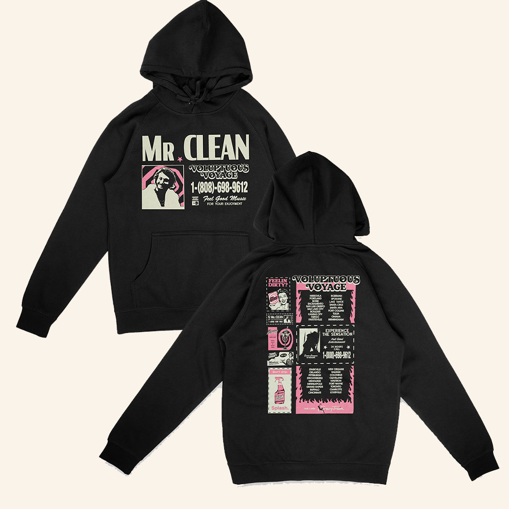 Yung Gravy Merch Mr Clean Tour Hoodie Best Gifts For Rap Music Lovers
