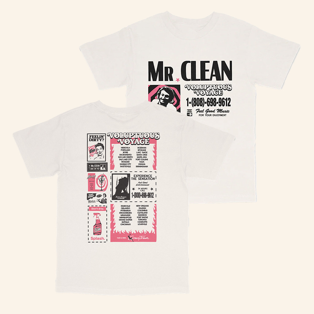 Yung Gravy Merch Mr Clean Tour T-Shirt Gifts Ideas For Rap Lovers