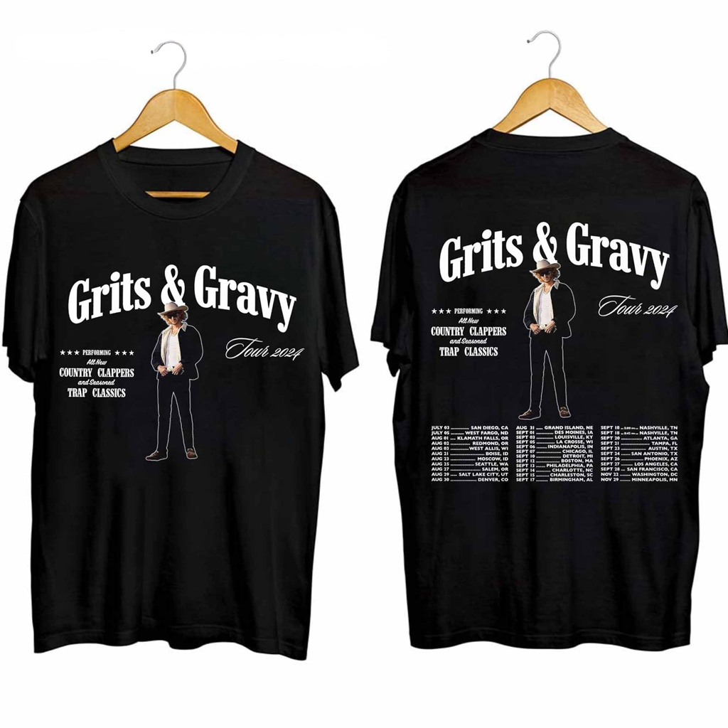 Yung Gravy The Grits Gravy Tour Shirt Fan Merch Xmas Gifts For Him Yung Gravy The Grits Gravy Tour Shirt Fan Merch Xmas Gifts For Him