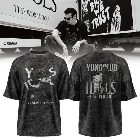 Yungblud Idols The World Tour 2026 Merch Idols T-Shirt Present Idea For Music Lovers