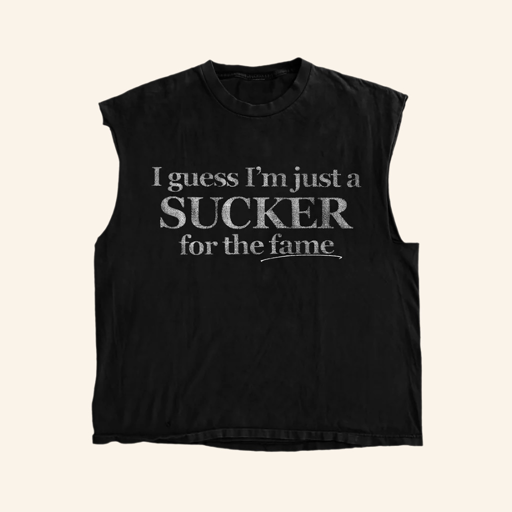 Yungblud Merch Aerosmith And Yungblud One More Time Fame Muscle Tank Gifts For Him