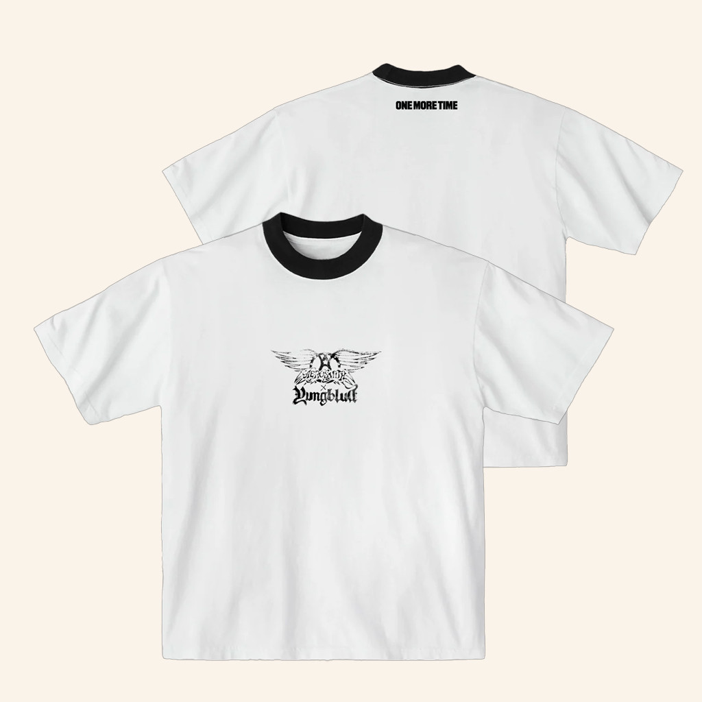 Yungblud Merch Aerosmith And Yungblud One More Time Ringer T-Shirt Gifts For Dudes Yungblud Merch Aerosmith And Yungblud One More Time Ringer T-Shirt Gifts For Dudes