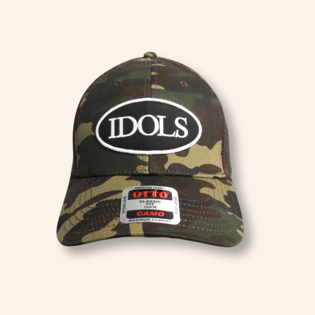 Yungblud Merch Idols Camo Trucker Hat Embroidered Christmas Gifts For Dad Yungblud Merch Idols Camo Trucker Hat Embroidered Christmas Gifts For Dad