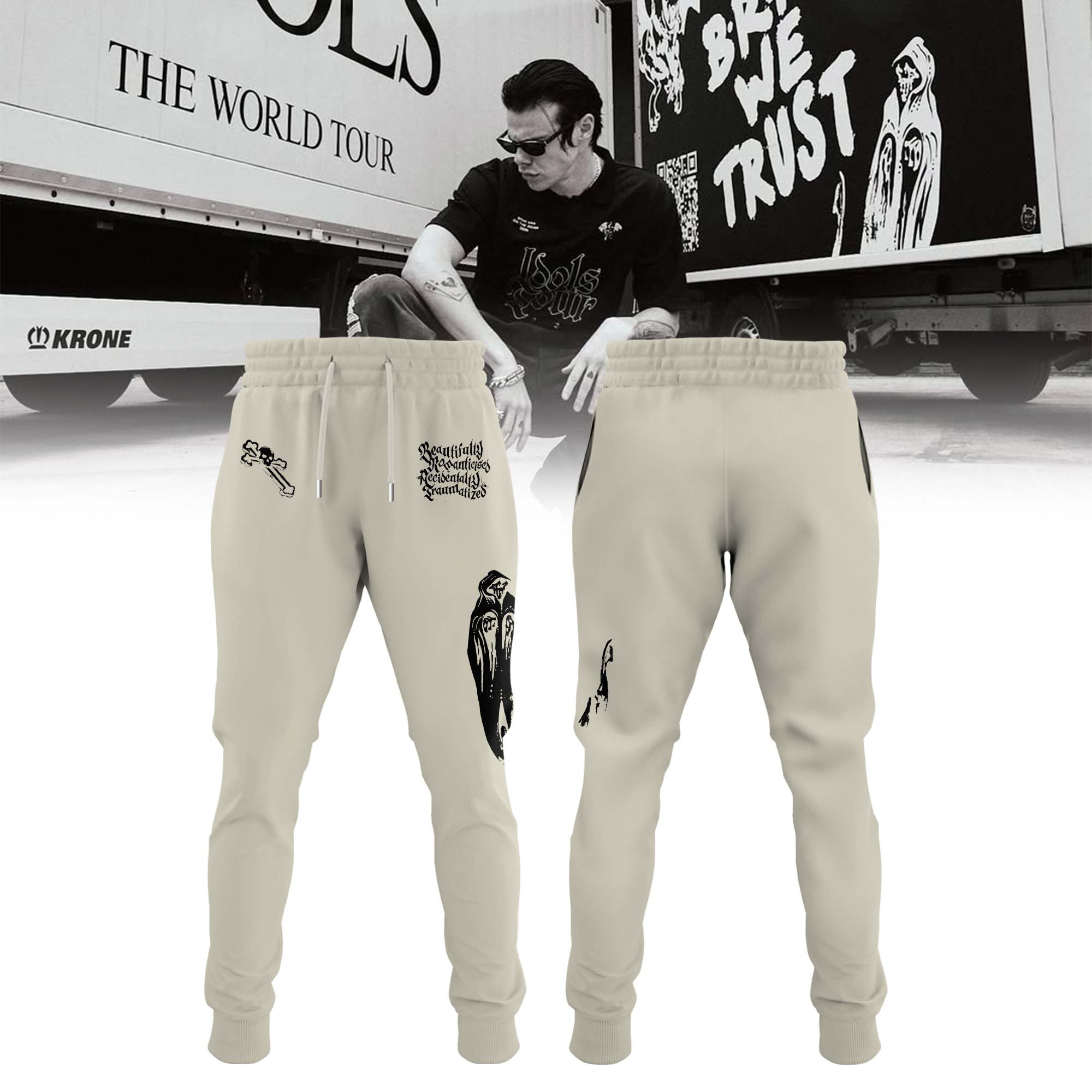 Yungblud Merch Idols The World Tour 2026 Sweatpants Yungblud Clothing Gift For Husband